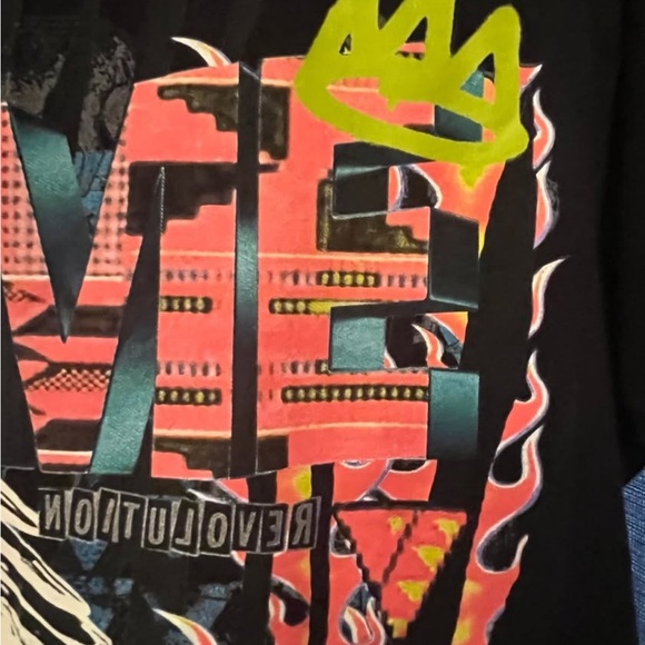 Guess Black Graphic‎ Tee - Picture 4 of 7